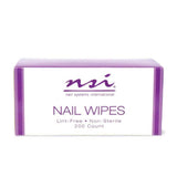 Lint Free Nail Wipes (200ct) by NSI - thePINKchair.ca