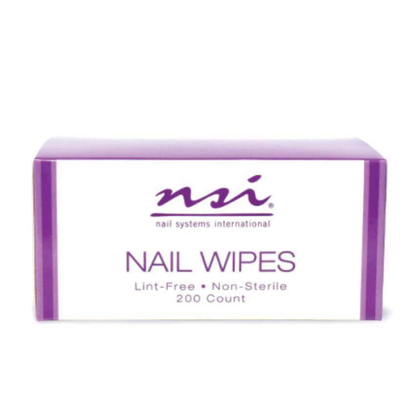 Lint Free Nail Wipes (200ct) by NSI - thePINKchair.ca