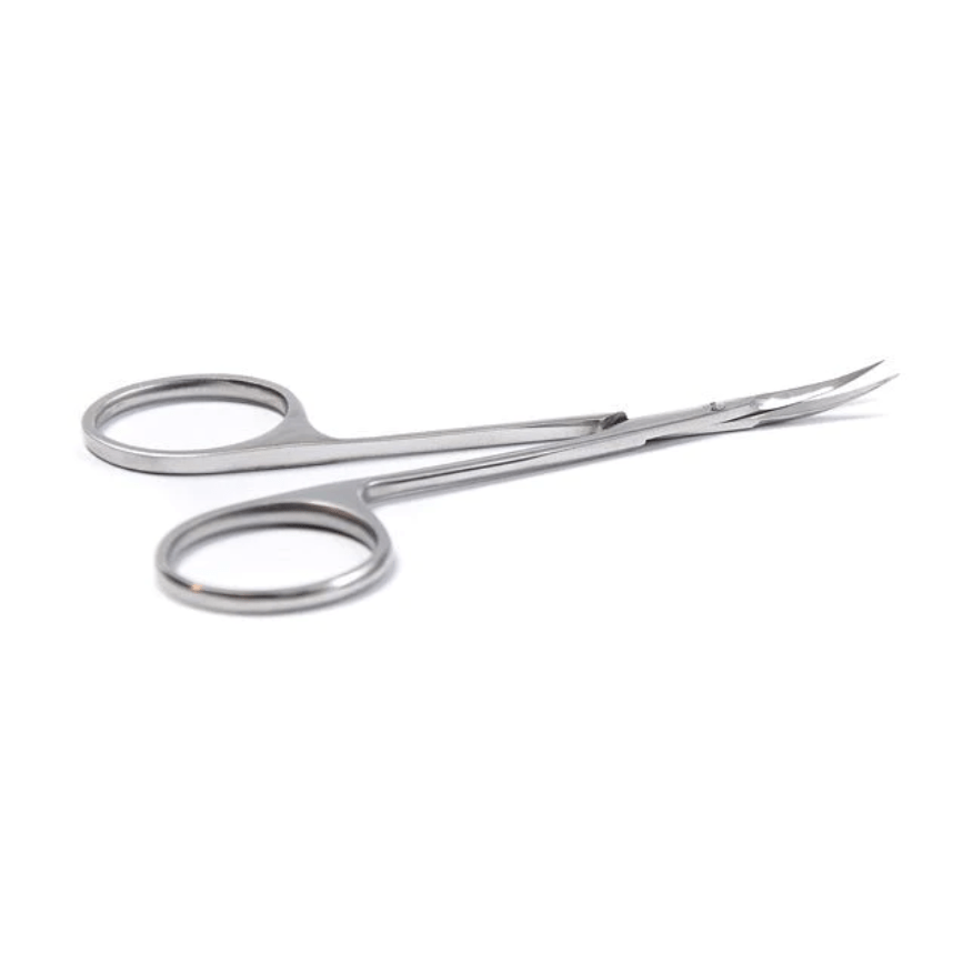Olton Exclusive Cuticle Scissors with Curved Blades OS-90 by U-Tools - thePINKchair.ca
