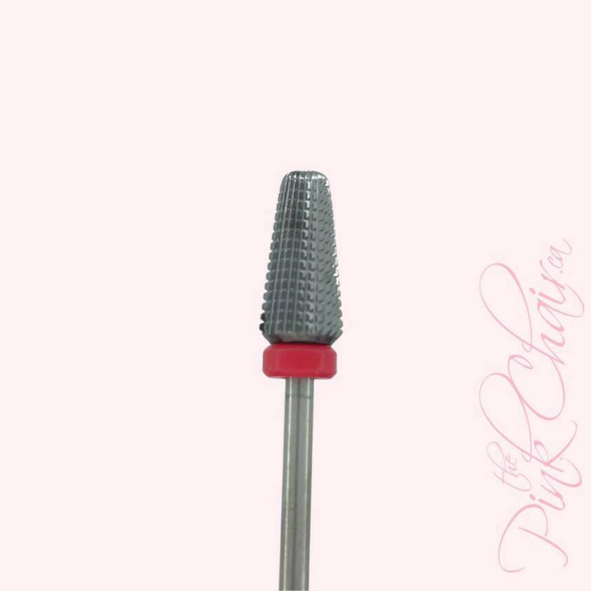 2way Tapered Carbide Bit (FINE) by thePINKchair - thePINKchair.ca - efile bit - thePINKchair nail studio