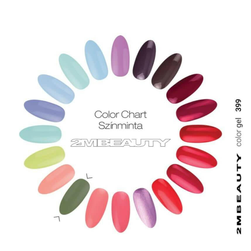399 Coloured Gel by 2MBEAUTY - thePINKchair.ca - Coloured Gel - 2Mbeauty