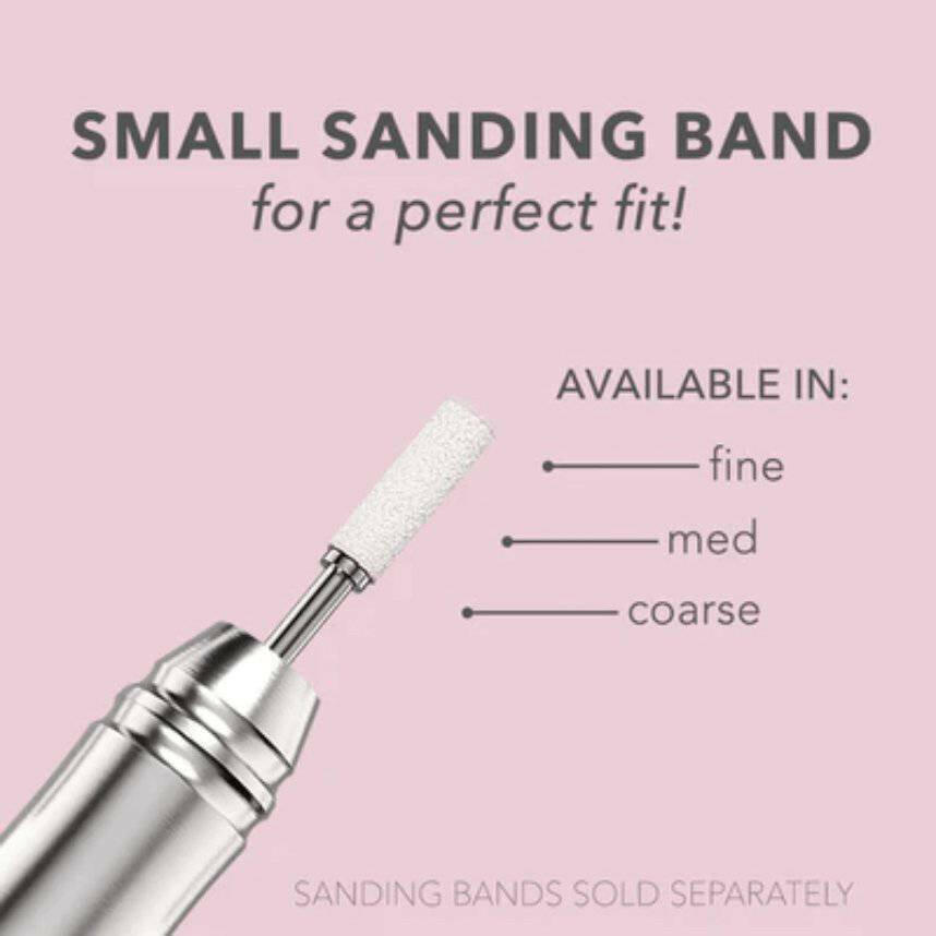 50ct. Small Sanding Band (BLACK) by Kiara Sky - thePINKchair.ca - efile bit - Kiara Sky