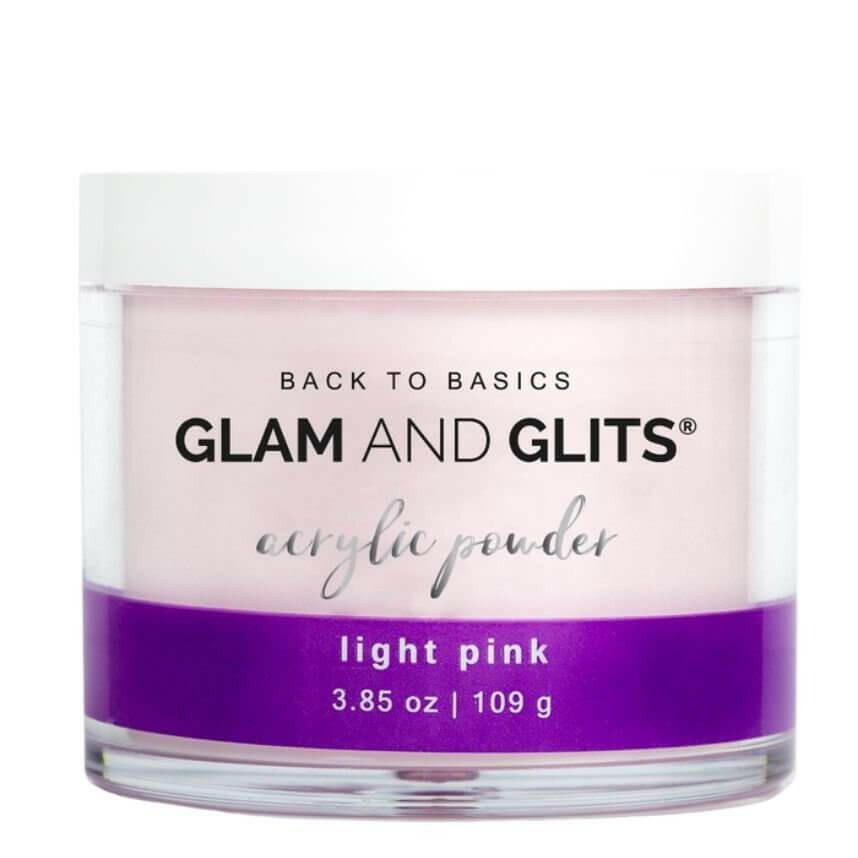 Back to Basics Light Pink (3.85OZ) by Glam & Glits - thePINKchair.ca - Acrylic Powder - Glam & Glits