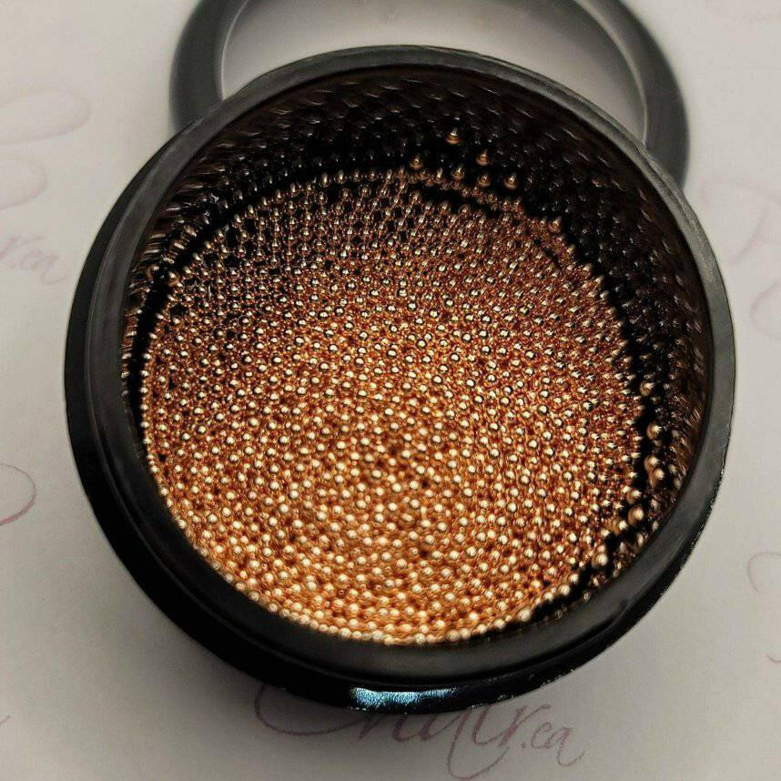 Bullion Beads (ROSE GOLD) by thePINKchair - thePINKchair.ca - Nail Art - thePINKchair nail studio