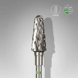 Carbide Nail Drill Bit, “Frustum” (green + 6mm head/14mm working part) - thePINKchair.ca - efile bit - Staleks