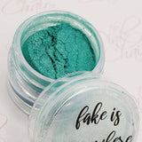 Fake, is Everywhere, Pigment by thePINKchair - thePINKchair.ca - Nail Art - thePINKchair nail studio
