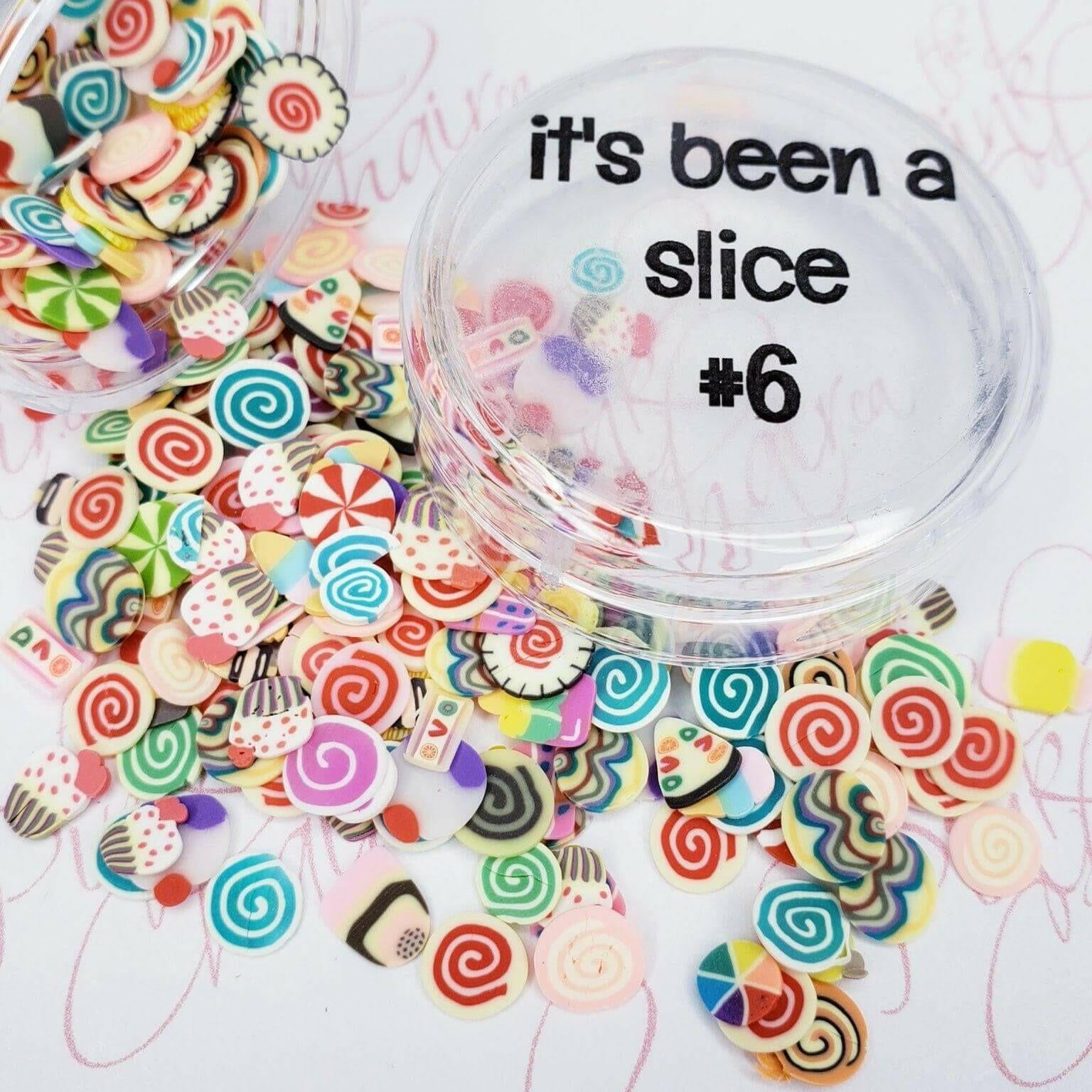 It's been a slice #6 Fimo Shapes (366) - thePINKchair.ca - Nail Art - thePINKchair nail studio