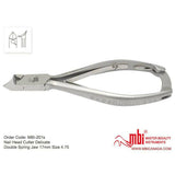 MBI-#201 Toe Nail Nipper Double Spring Size 4.75″ (MEDIUM) - thePINKchair.ca - Tools - MBI