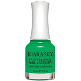N448, Green With Envy Nail Polish by Kiara Sky - thePINKchair.ca - Polish - Kiara Sky