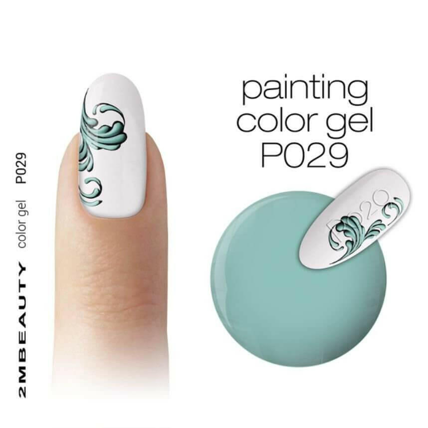 P029 Painting Colour Gel by 2MBEAUTY - thePINKchair.ca - Coloured Gel - 2Mbeauty