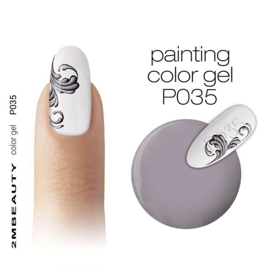 P035 Painting Colour Gel by 2MBEAUTY - thePINKchair.ca - Coloured Gel - 2Mbeauty