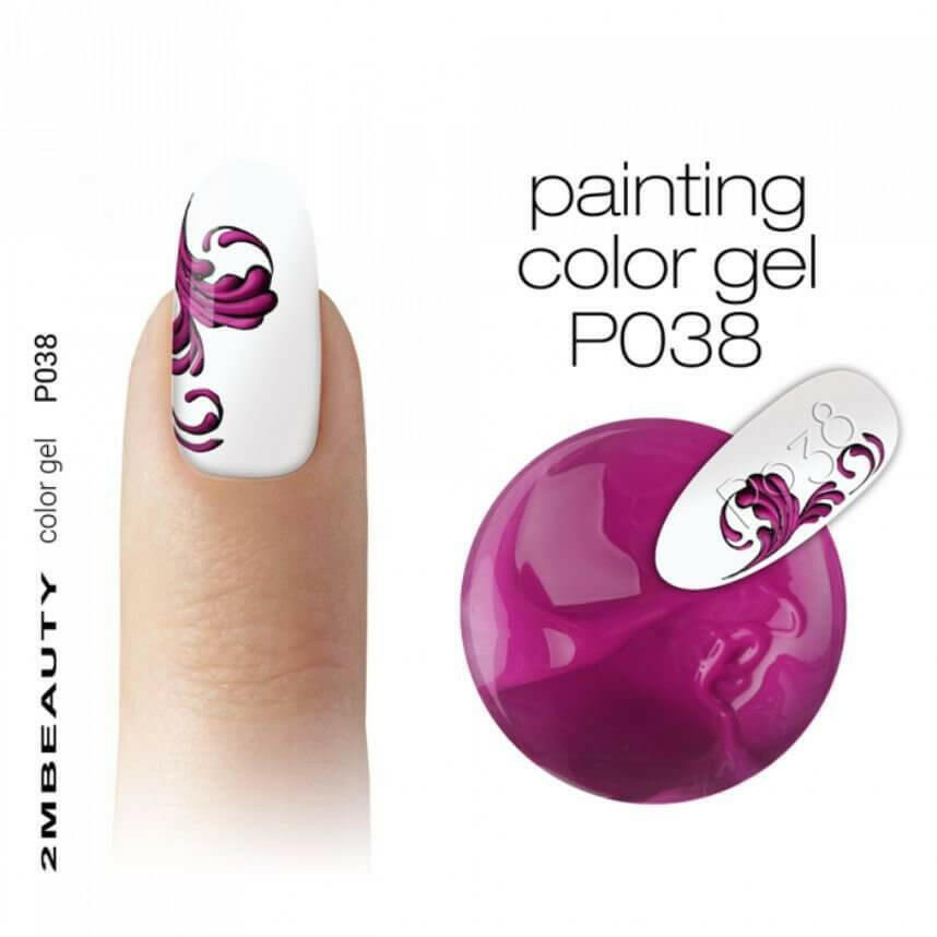 P038 Painting Colour Gel by 2MBEAUTY - thePINKchair.ca - Coloured Gel - 2Mbeauty
