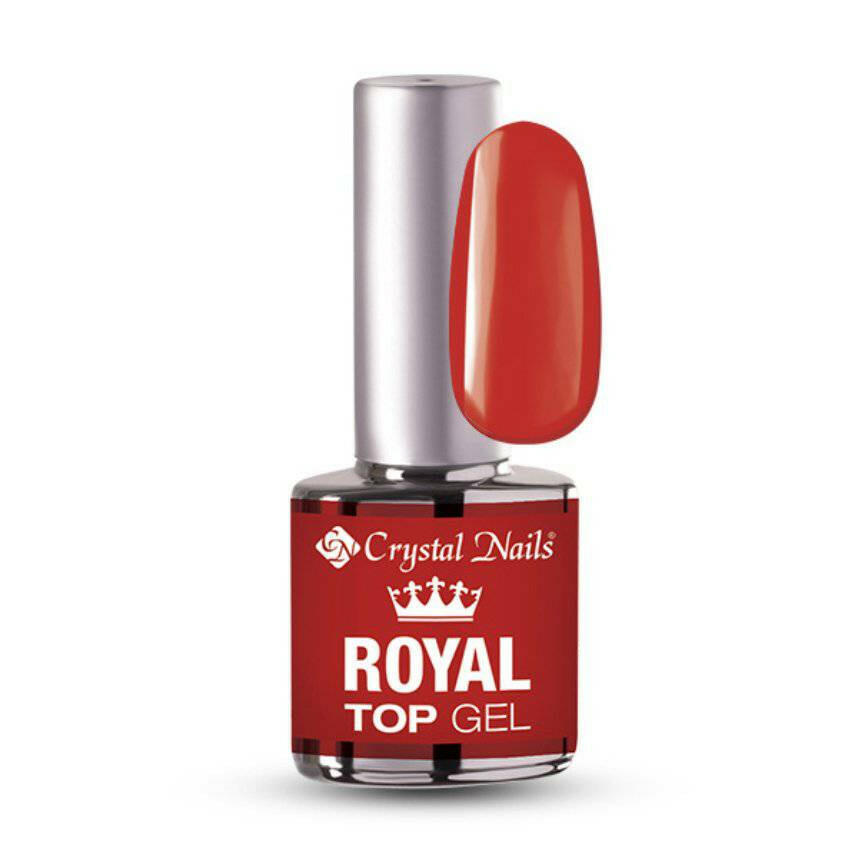 RT07 Sunset Red Royal Top Gel by Crystal Nails - thePINKchair.ca - Coloured Gel - Crystal Nails/Elite Cosmetix USA