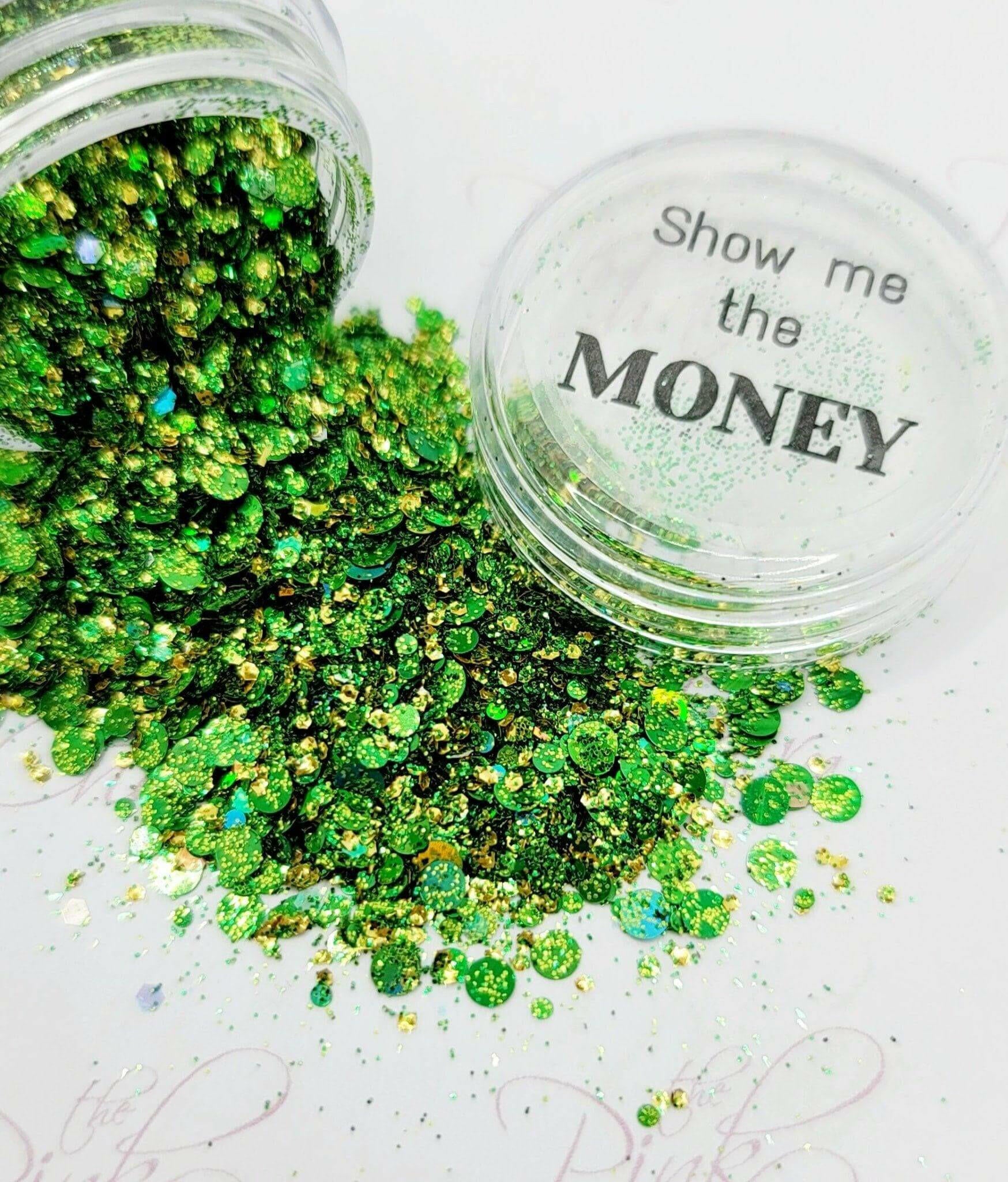 Show Me the MONEY, Glitter (141) - thePINKchair.ca - Glitter - thePINKchair nail studio