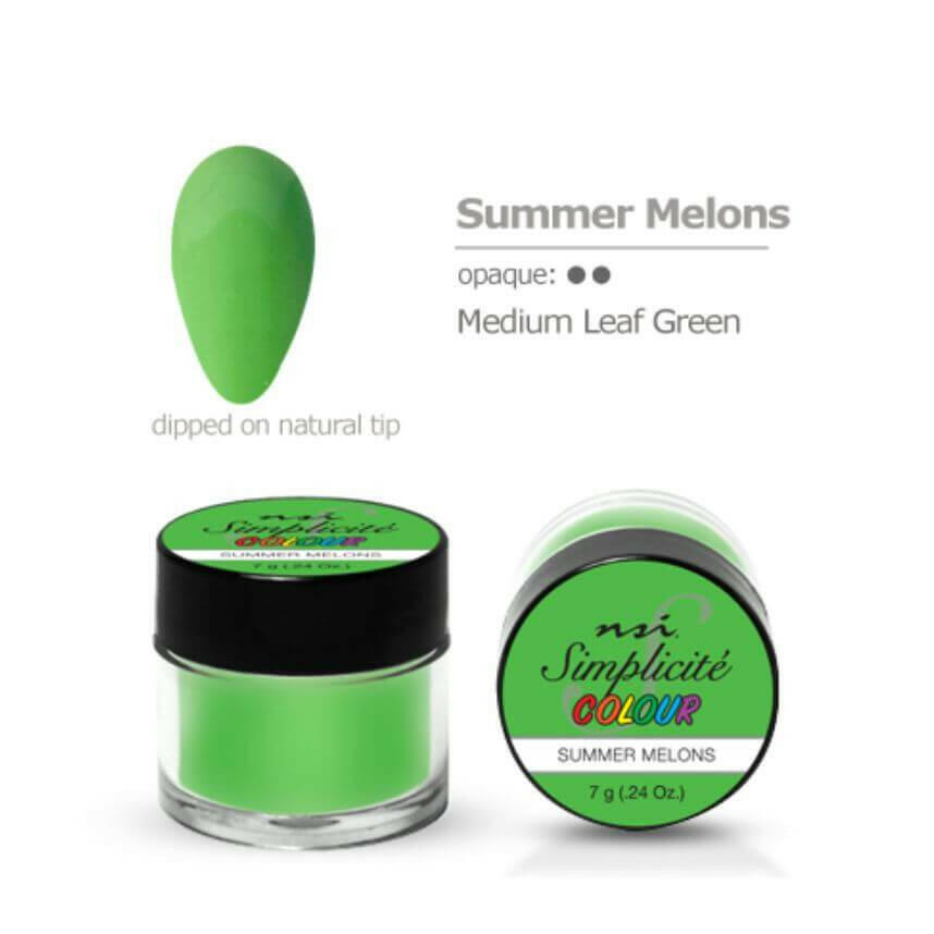 Summer Melons Simplicite PolyDip/Acrylic Colour Powder by NSI - thePINKchair.ca - Acrylic Powder - NSI