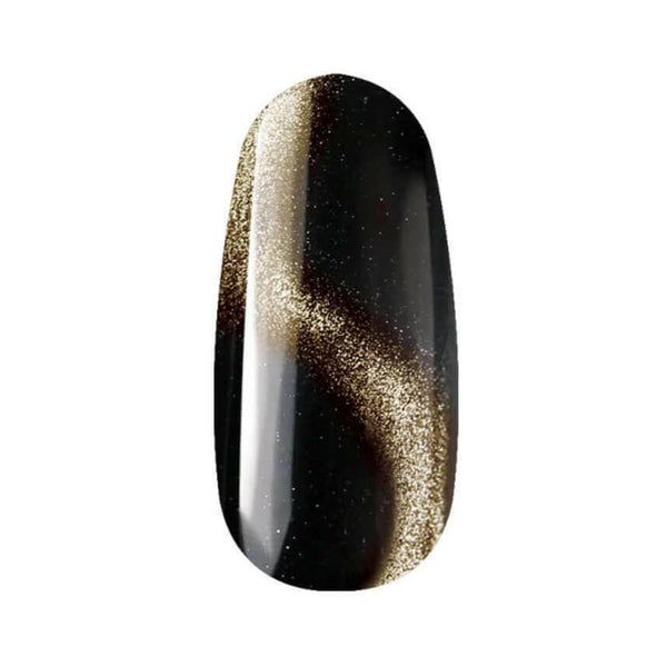 Tiger Eye Infinity #8 (GOLD) Magnetic Gel Polish by Crystal Nails