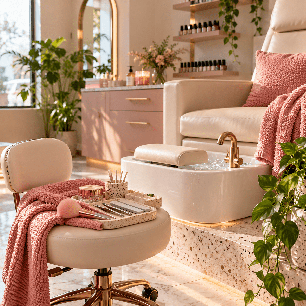 Manicure & Pedicure - thePINKchair.ca