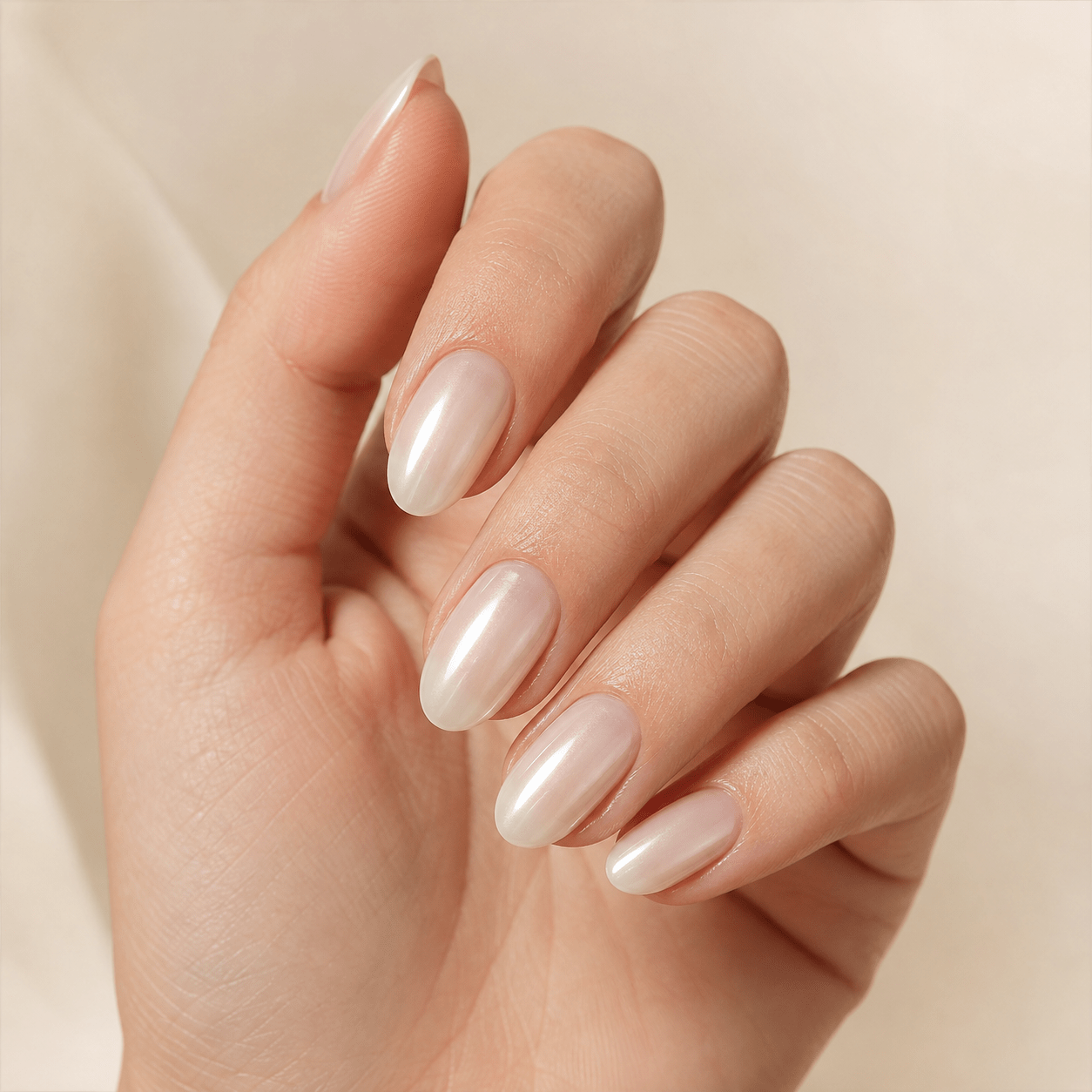 Coconut Chrome Nails - thePINKchair.ca