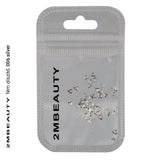 006 Silver Metal Ornament by 2MBEAUTY - thePINKchair.ca - Nail Art - 2Mbeauty