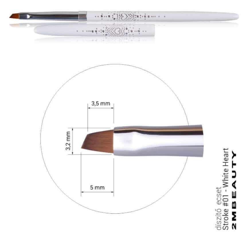 01 One Stroke Brush by 2MBEAUTY - thePINKchair.ca - Brushes - 2Mbeauty
