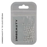 050 Silver Metal Ornament by 2MBEAUTY - thePINKchair.ca - Nail Art - 2Mbeauty