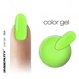 054 Neon Green Coloured Gel by 2MBEAUTY