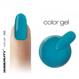 055 Neon Blue Coloured Gel by 2MBEAUTY