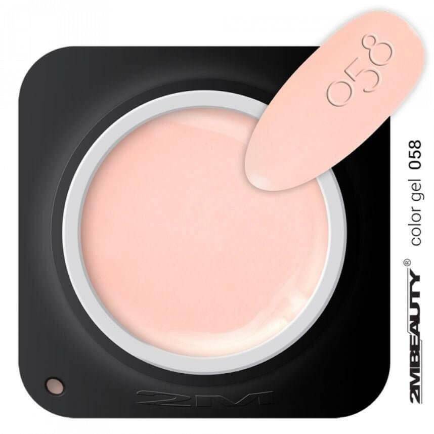 058 Pastel Peach Coloured Gel - thePINKchair.ca - Coloured Gel - 2Mbeauty