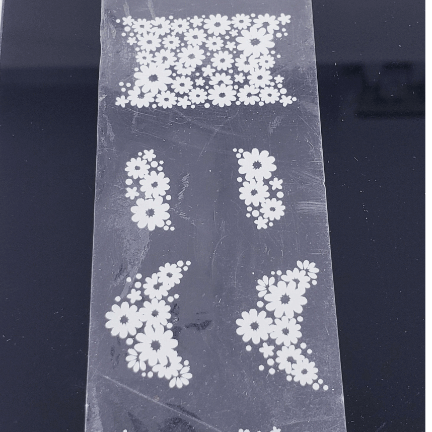 #1 Vintage Floral, Transfer Foil by thePINKchair - thePINKchair.ca