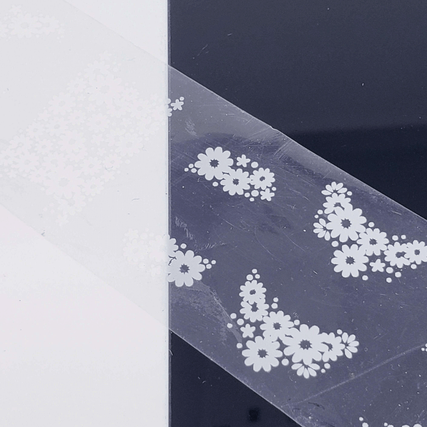 #1 Vintage Floral, Transfer Foil by thePINKchair - thePINKchair.ca
