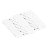 100/100 White Rectangle Files (25PCS) by Kiara Sky