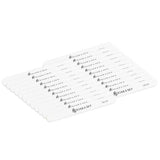 100/100 White Straight Files (25PCS) by Kiara Sky