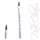 10mm Cat's Tongue Brush by thePINKchair - thePINKchair.ca - Brushes - thePINKchair nail studio