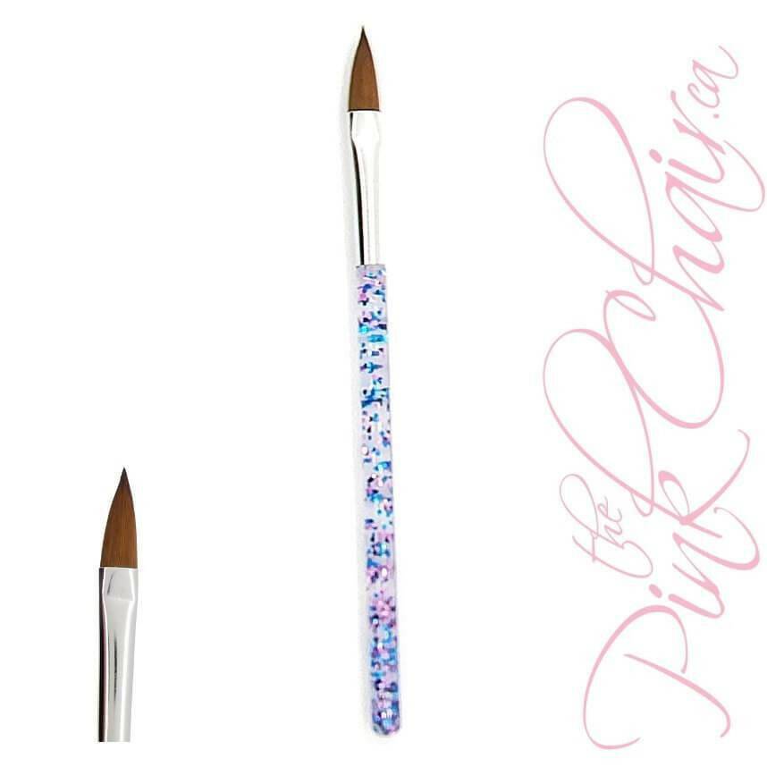 10mm Cat's Tongue Brush by thePINKchair - thePINKchair.ca - Brushes - thePINKchair nail studio