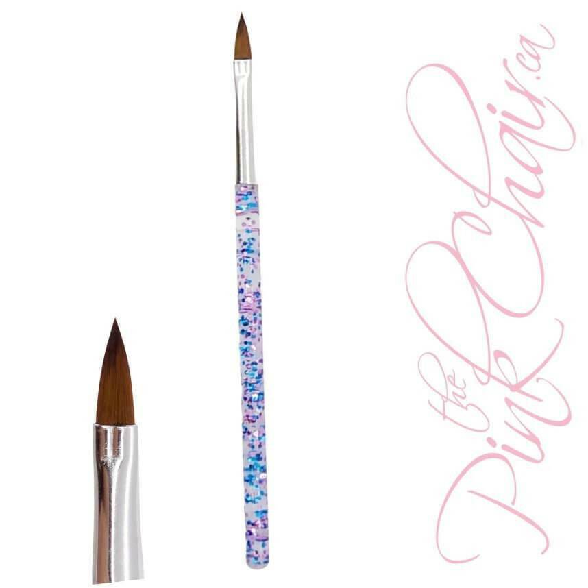 12mm Cat's Tongue Brush by thePINKchair - thePINKchair.ca - Brushes - thePINKchair nail studio