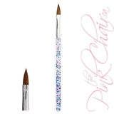 15mm Cat's Tongue Brush by thePINKchair - thePINKchair.ca - Brushes - thePINKchair nail studio