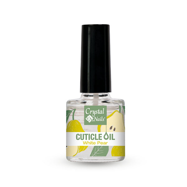 White Pear Cuticle Oil (4ml) by Crystal Nails.