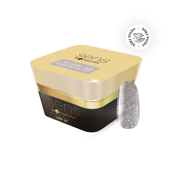 Silver Sens Flash 3G Gel Polish - thePINKchair.ca