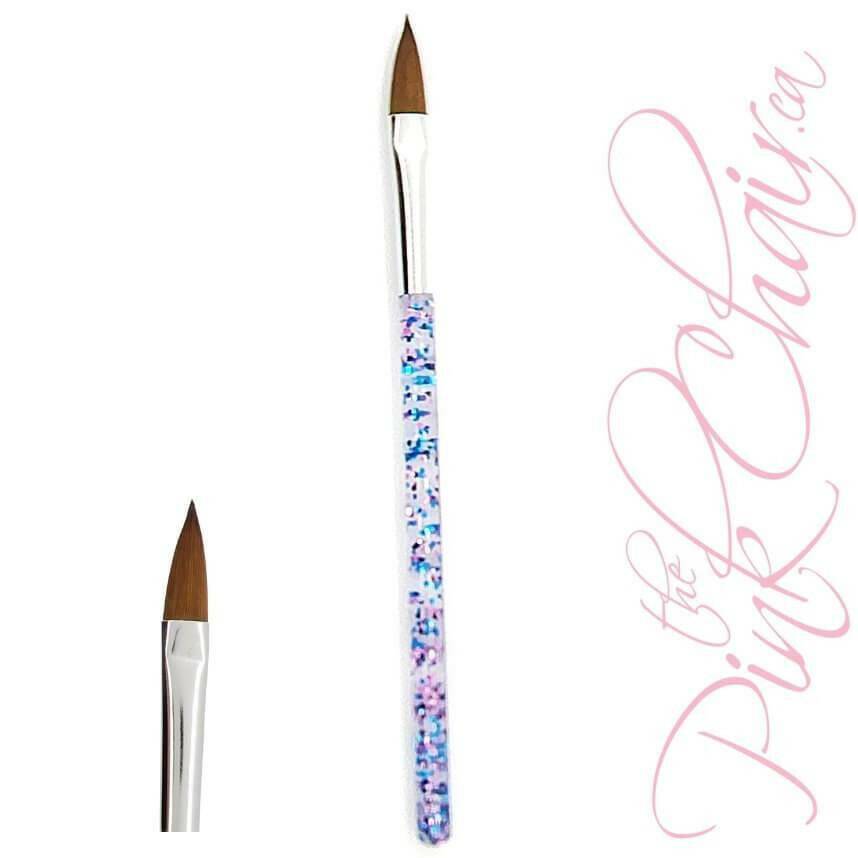 18mm Cat's Tongue Brush by thePINKchair - thePINKchair.ca - Brushes - thePINKchair nail studio