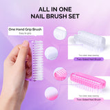 3 Pack Nail Brush Set - MelodySusie