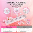 2 Sets Acrylic Magnetic Nail Art Stand