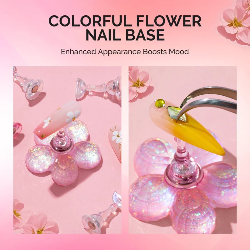 2 Sets Acrylic Magnetic Nail Art Stand - thePINKchair.ca - Nail Art - Melody Susie