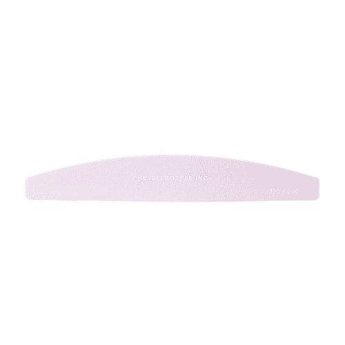 220/240 Lilac Half - Moon Nail File 5 - Pack - thePINKchair.ca - File - the GEL bottle