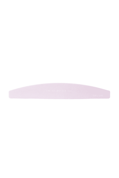220/240 Lilac Half - Moon Nail File 5 - Pack - thePINKchair.ca - File - the GEL bottle