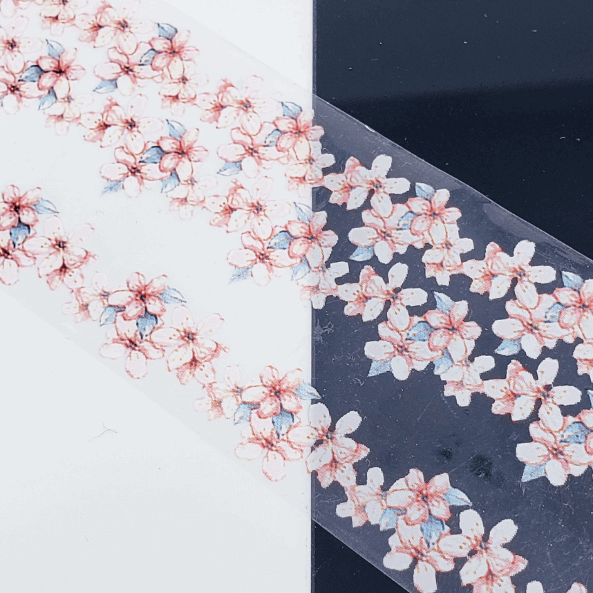 #23 Vintage Floral, Transfer Foil by thePINKchair - thePINKchair.ca