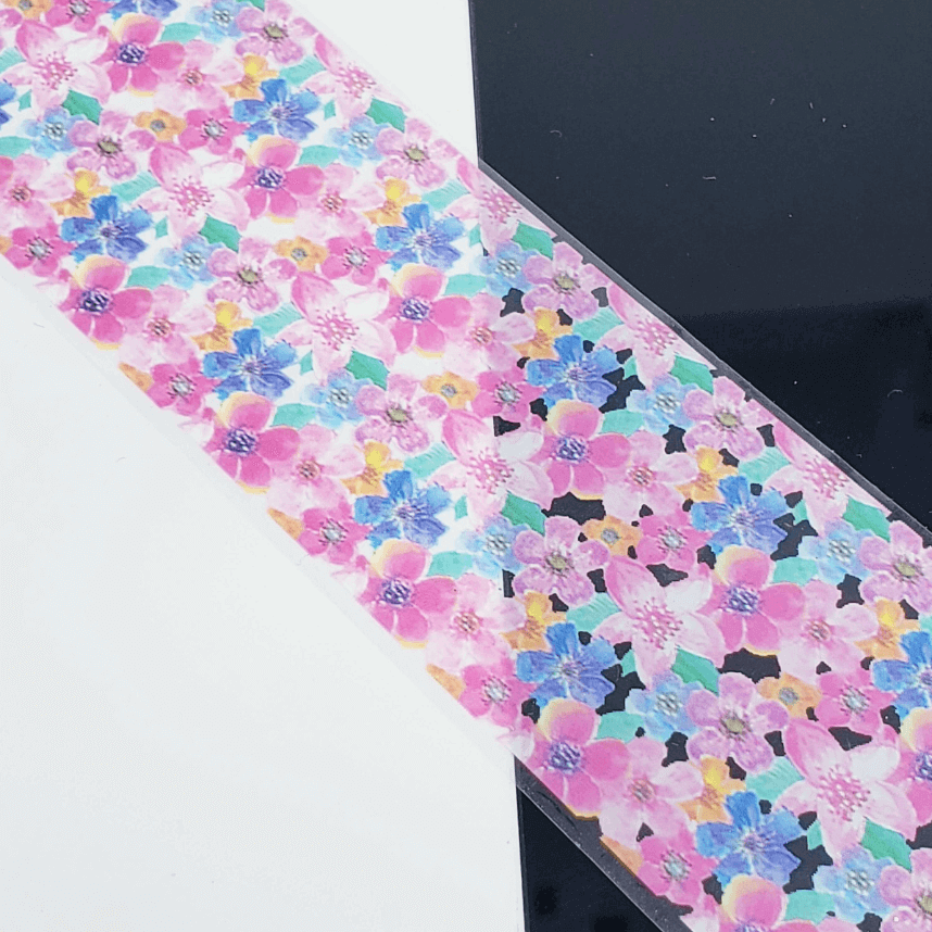 29 Vintage Floral Transfer Foil - thePINKchair.ca - Nail Art - thePINKchair nail studio