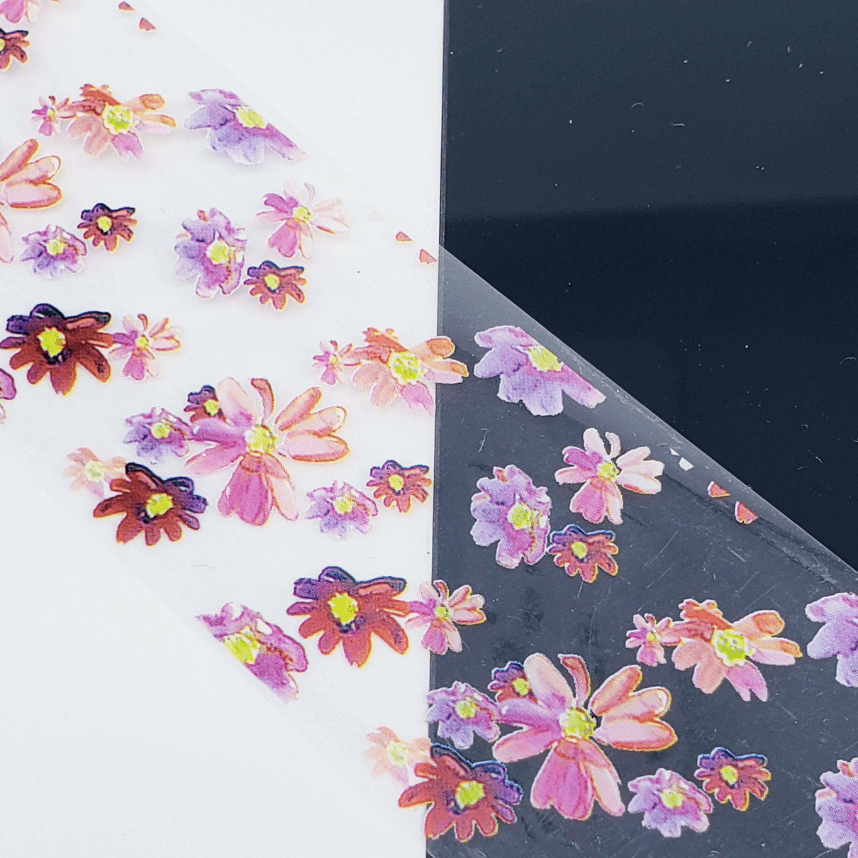 32 Vintage Floral Transfer Foil - thePINKchair.ca - Nail Art - thePINKchair nail studio