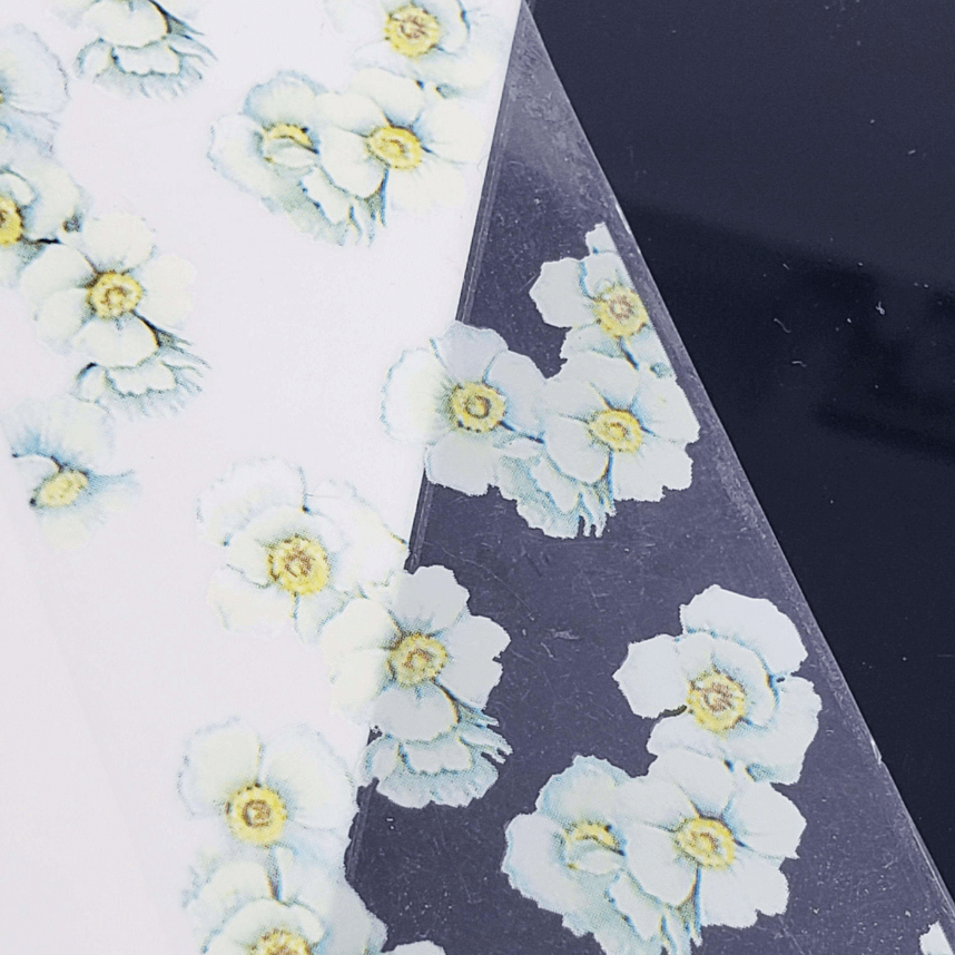 #38 Vintage Floral, Transfer Foil by thePINKchair - thePINKchair.ca