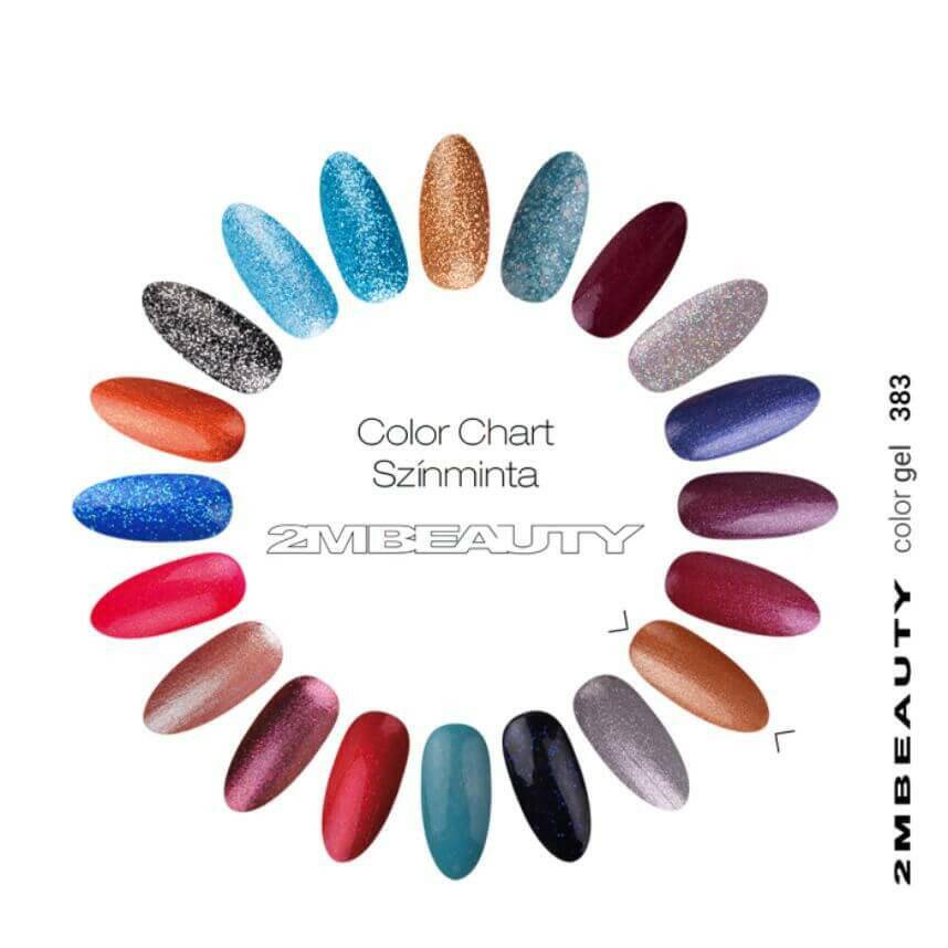 383 Glittering Sienna Coloured - thePINKchair.ca - Coloured Gel - 2Mbeauty