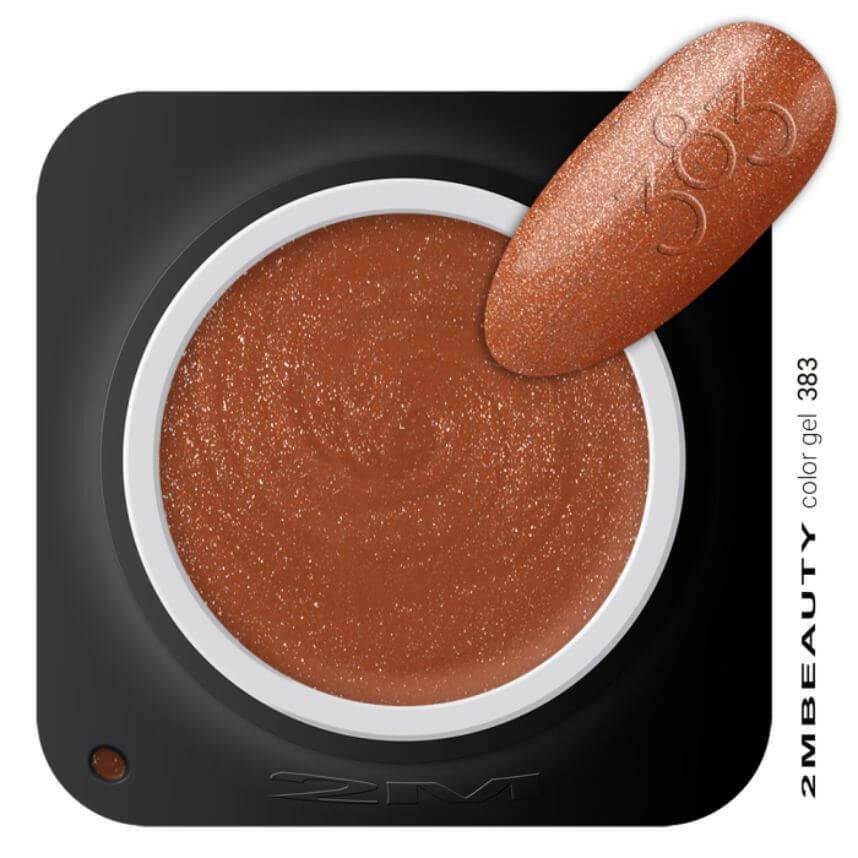 383 Glittering Sienna Coloured - thePINKchair.ca - Coloured Gel - 2Mbeauty